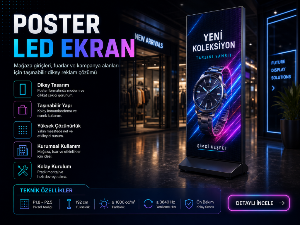 Poster LED Ekran